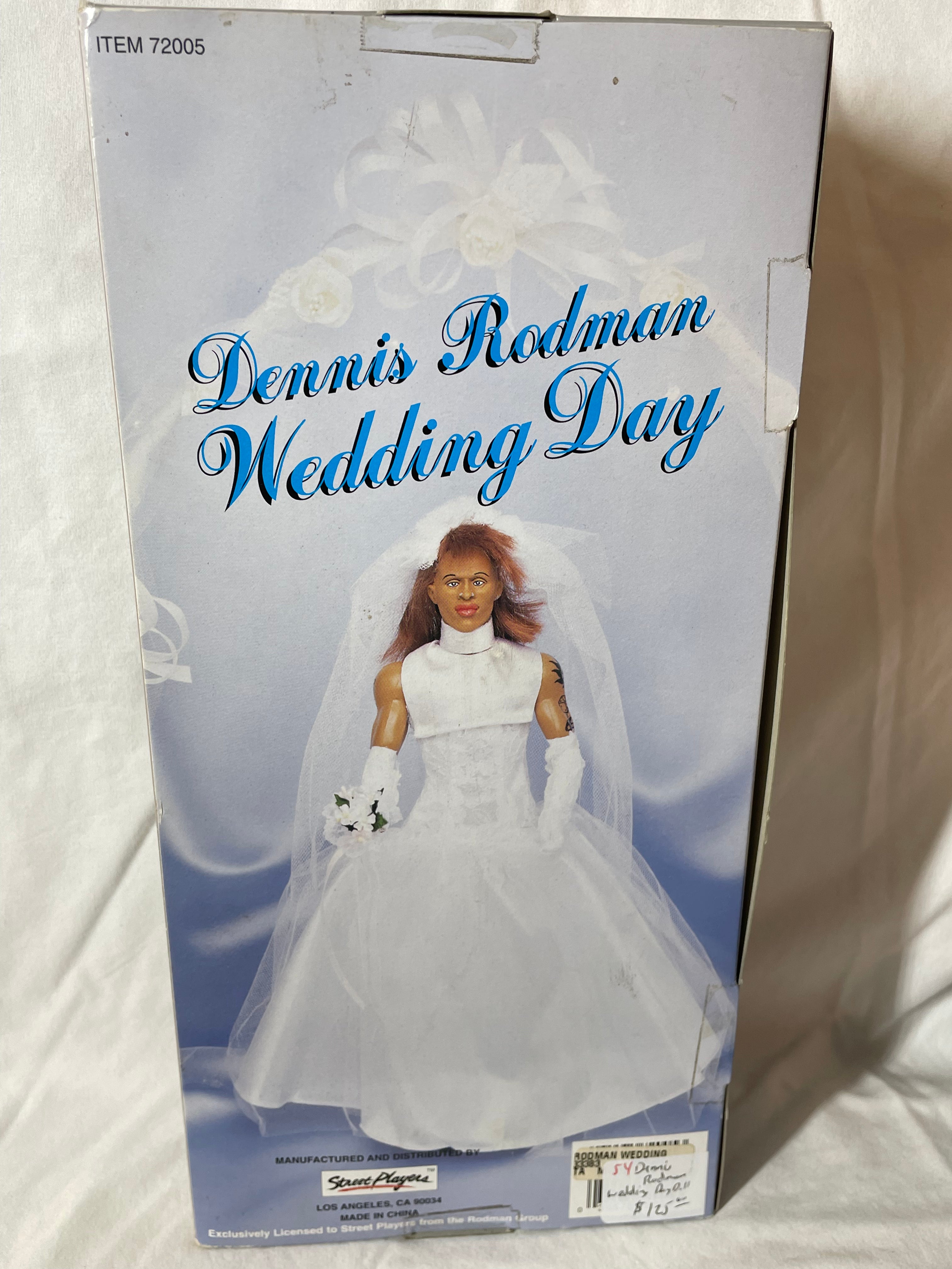 dennis rodman in a wedding dress